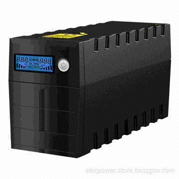 600VA Offline UPS (360W) with 3 Steps of AVR and CPU Controlled